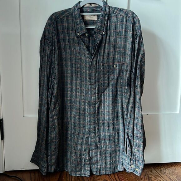 Mens Vintage Evan Picone Sport Button Down - XL - Picture 1 of 5